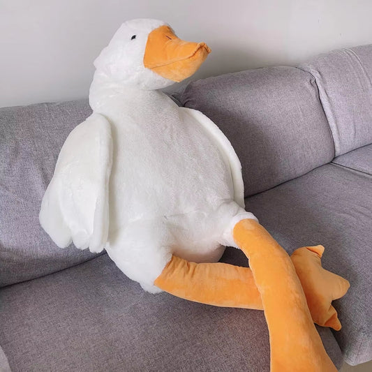 Heißer 50/90/130CM Lustige Gans Plüsch Weiche Ente Schlaf Kissen Sofa Kissen Kinder Freundin Geburtstag Geschenk Spielzeug