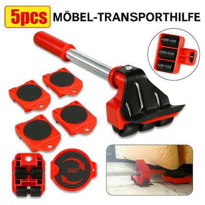 MoveMax 5-in-1 Möbelheber-Set – Für einfaches und sicheres Möbelverschieben