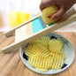 🥔 Edelstahl Pommes-Gitter – Kartoffel- & Gemüseschneider für knusprige Sticks & Chips